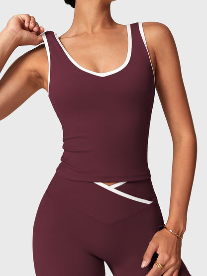 Alberta Contrast Trim Sports Set