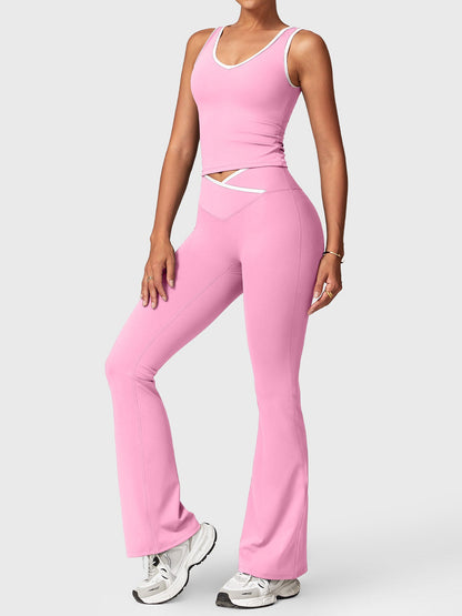 Alberta Contrast Trim Sports Set