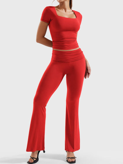 Erna Flare Legging Lounge Sets