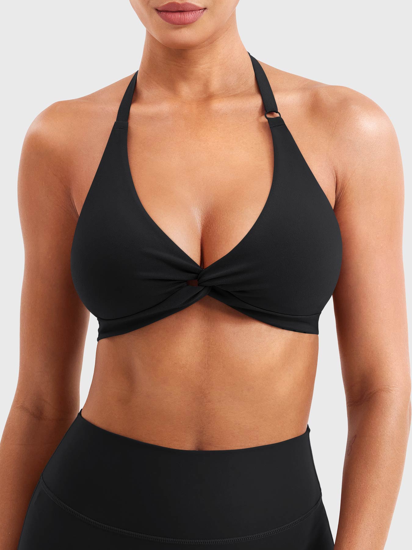 Melisy Halter Sports Bra