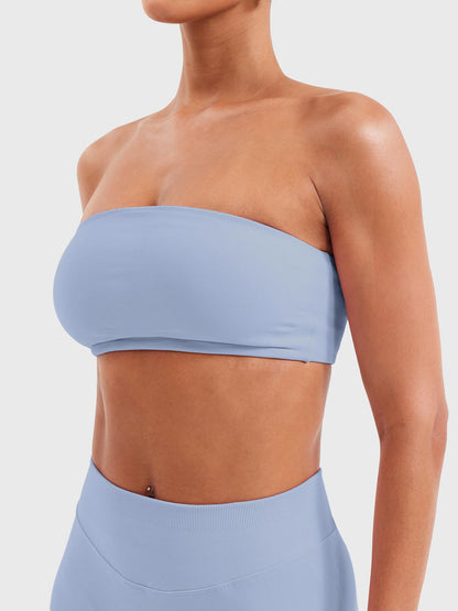Zannie Seamless Bandeau Sports Bra