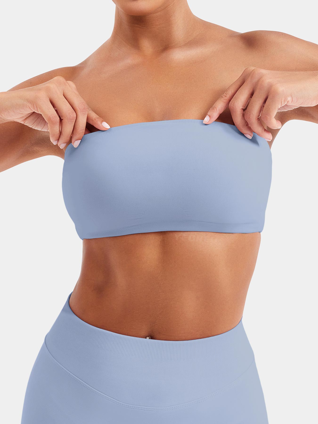 Zannie Seamless Bandeau Sports Bra