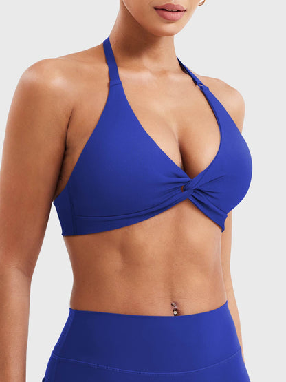 Melisy Halter Sports Bra