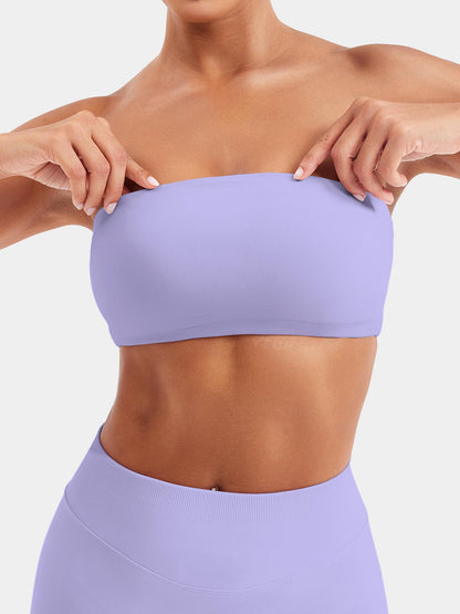 Zannie Seamless Bandeau Sports Bra