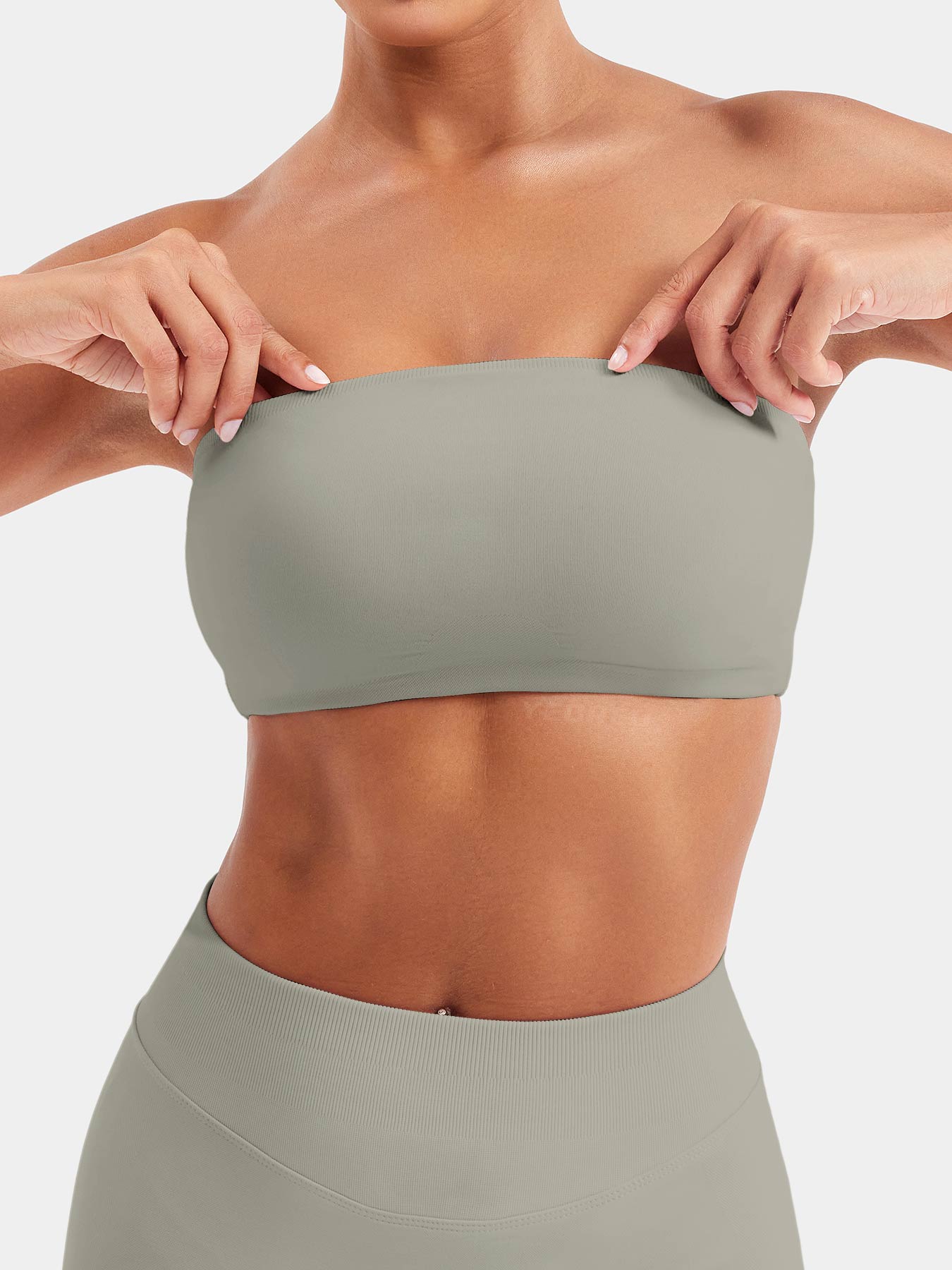 Zannie Seamless Bandeau Sports Bra