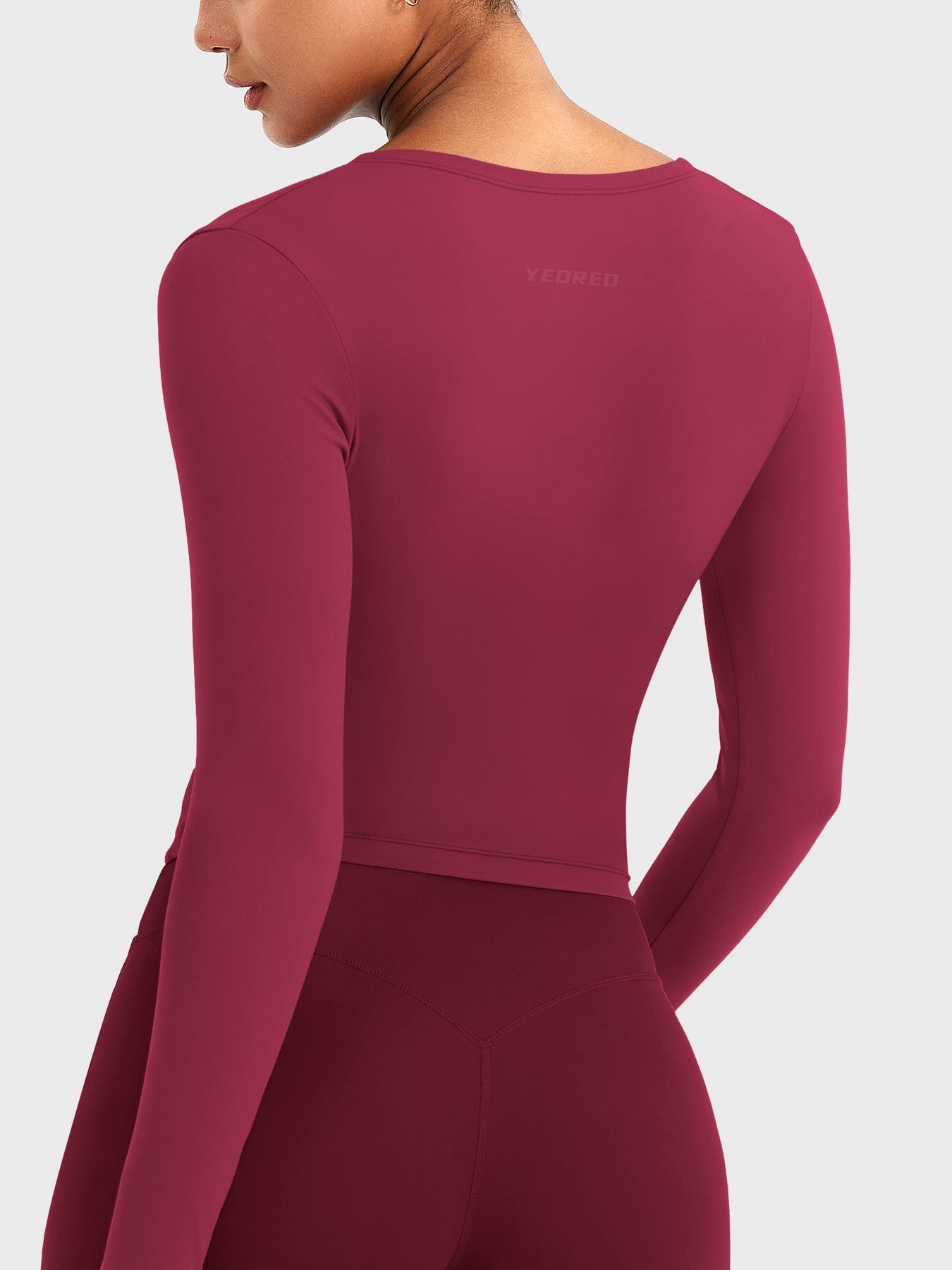 Minniy V Neck Long Sleeve Top