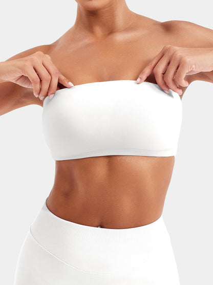 Zannie Seamless Bandeau Sports Bra