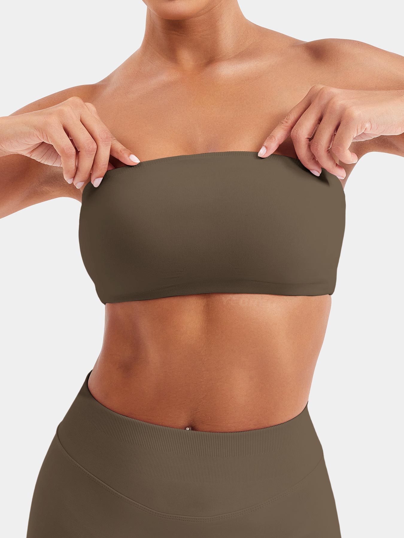 Zannie Seamless Bandeau Sports Bra