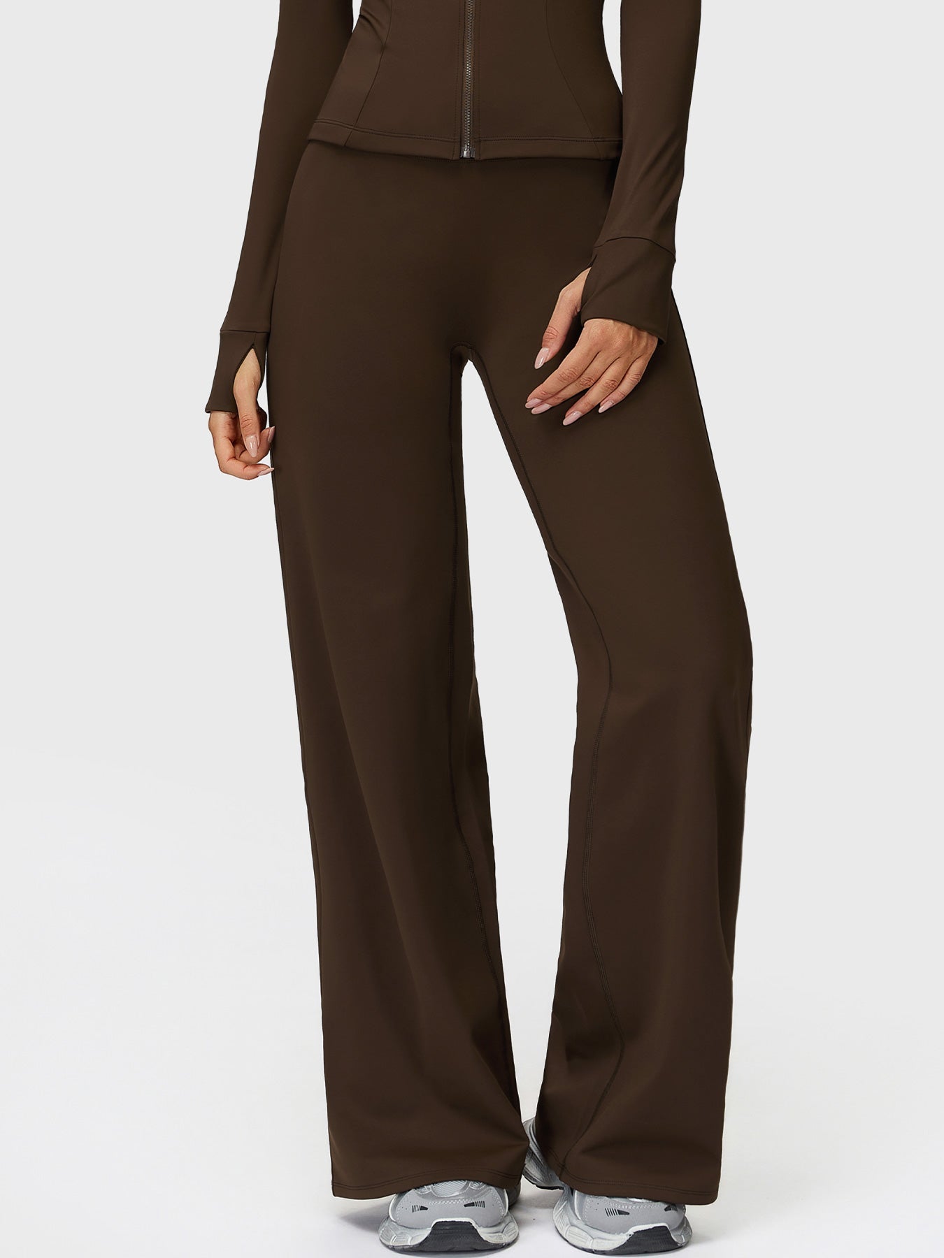 Eddiy 33" Fleece Straight Leg Leggings