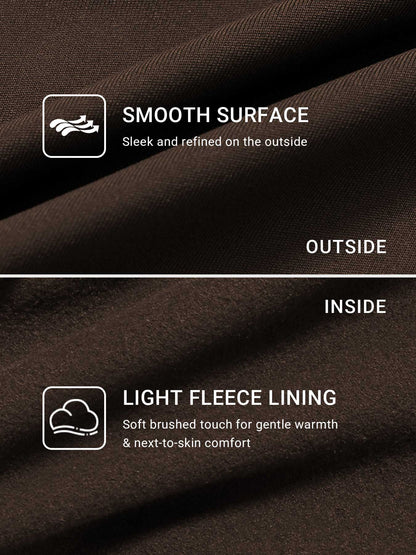 Eddiy 33" Fleece Straight Leg Leggings