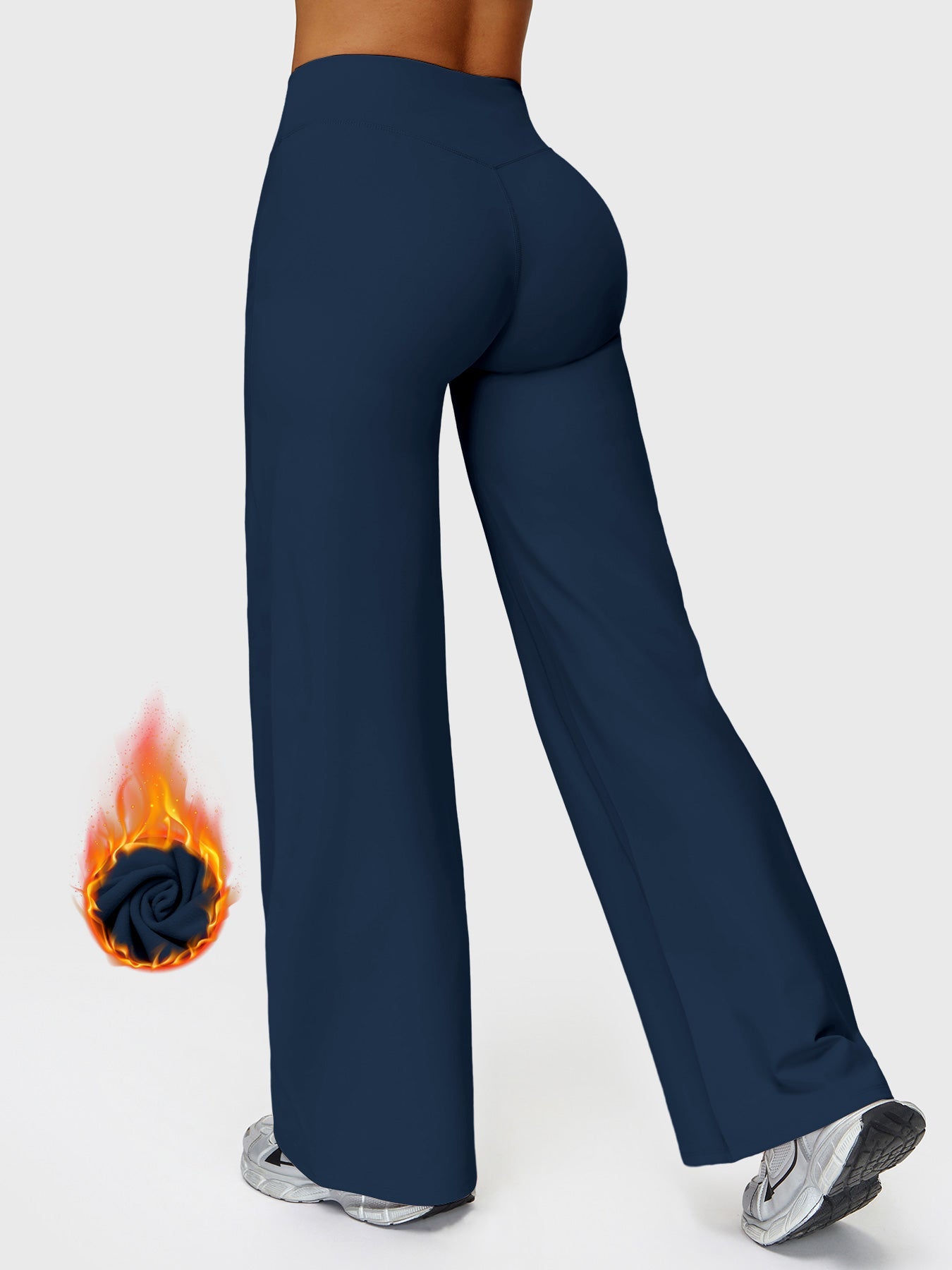 Eddiy 33" Fleece Straight Leg Leggings