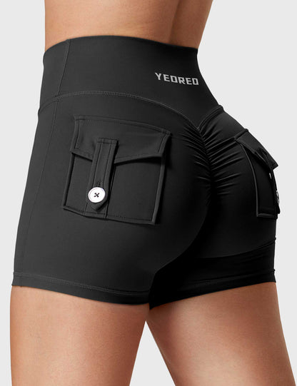 V-waistband Charm Shorts