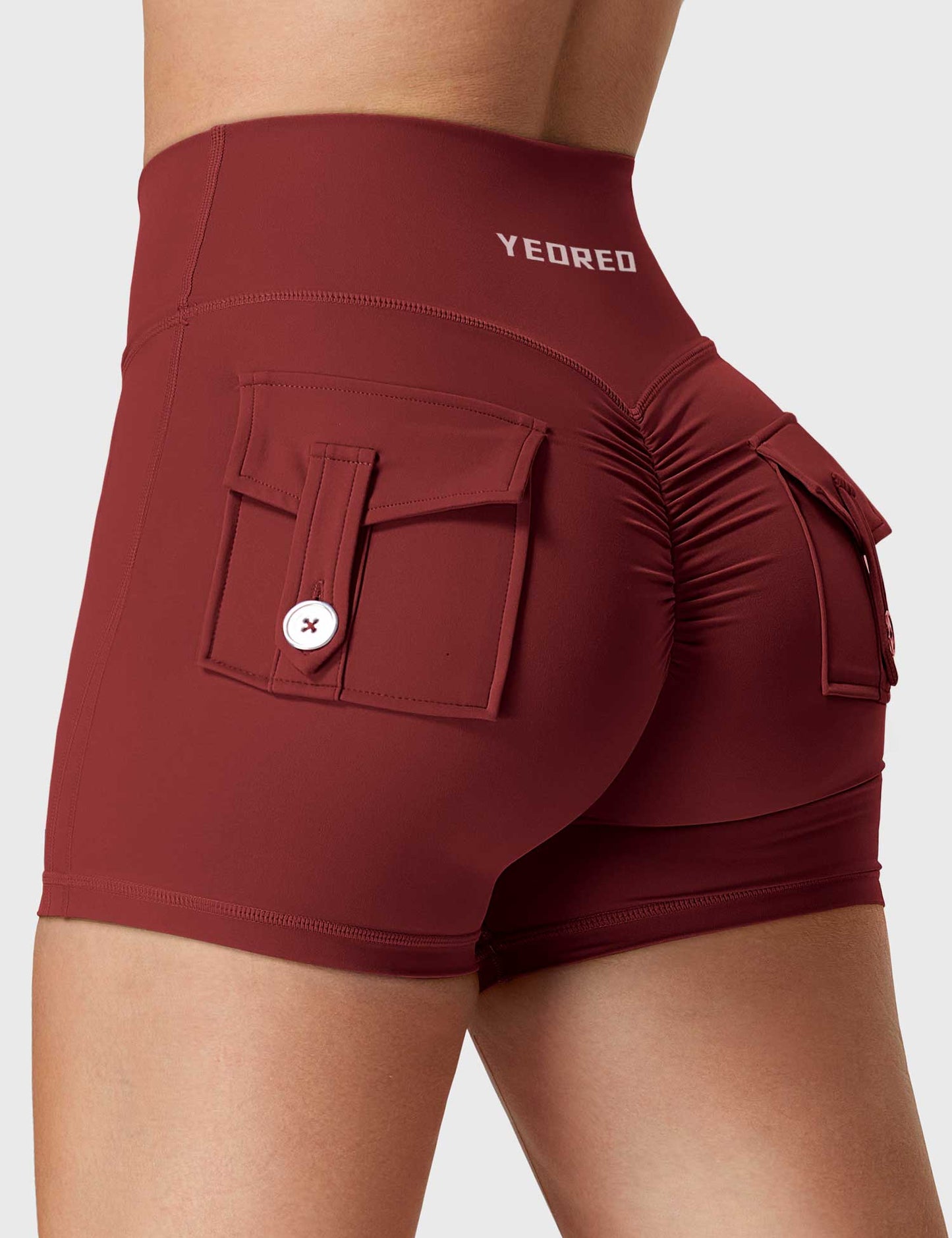V-waistband Charm Shorts