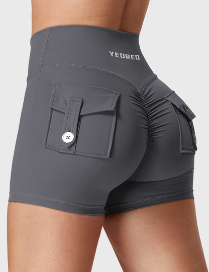 V-waistband Charm Shorts