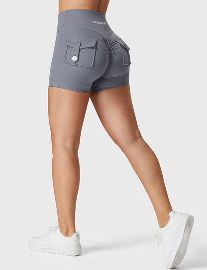 V-waistband Charm Shorts