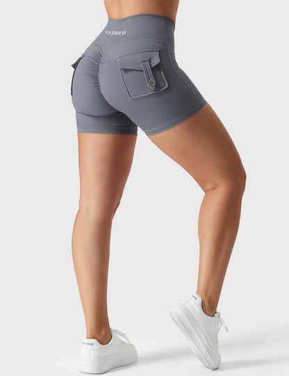 V-waistband Charm Shorts