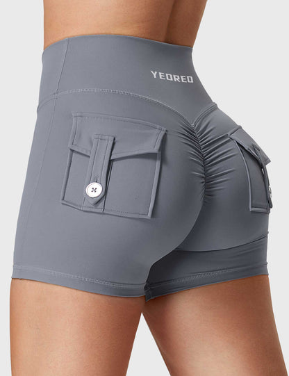V-waistband Charm Shorts