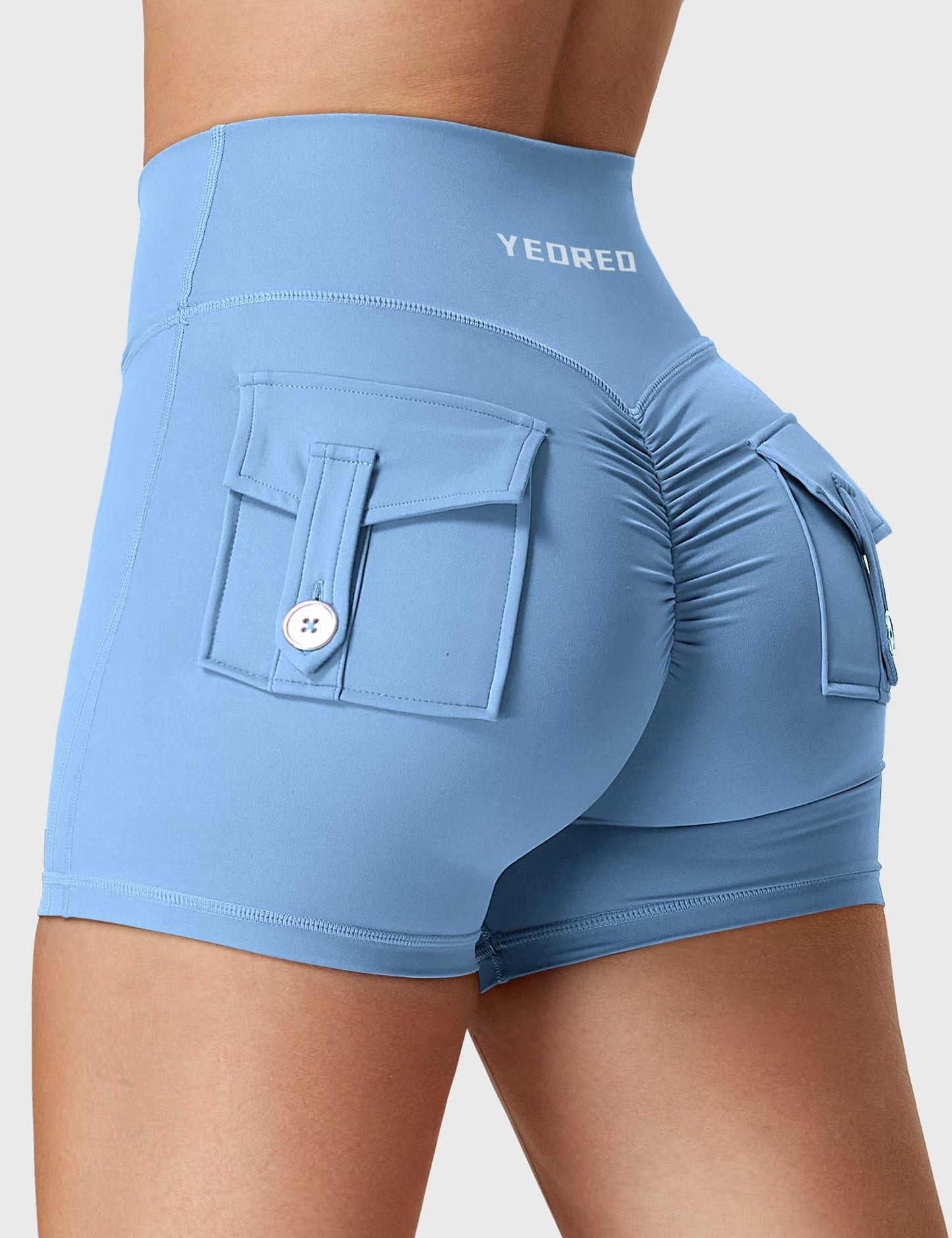 V-waistband Charm Shorts