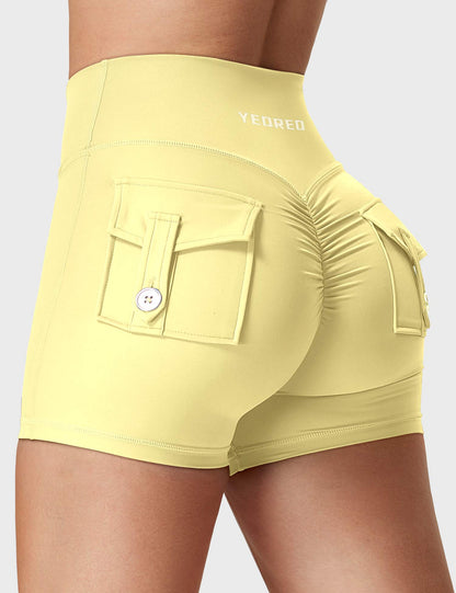 V-waistband Charm Shorts