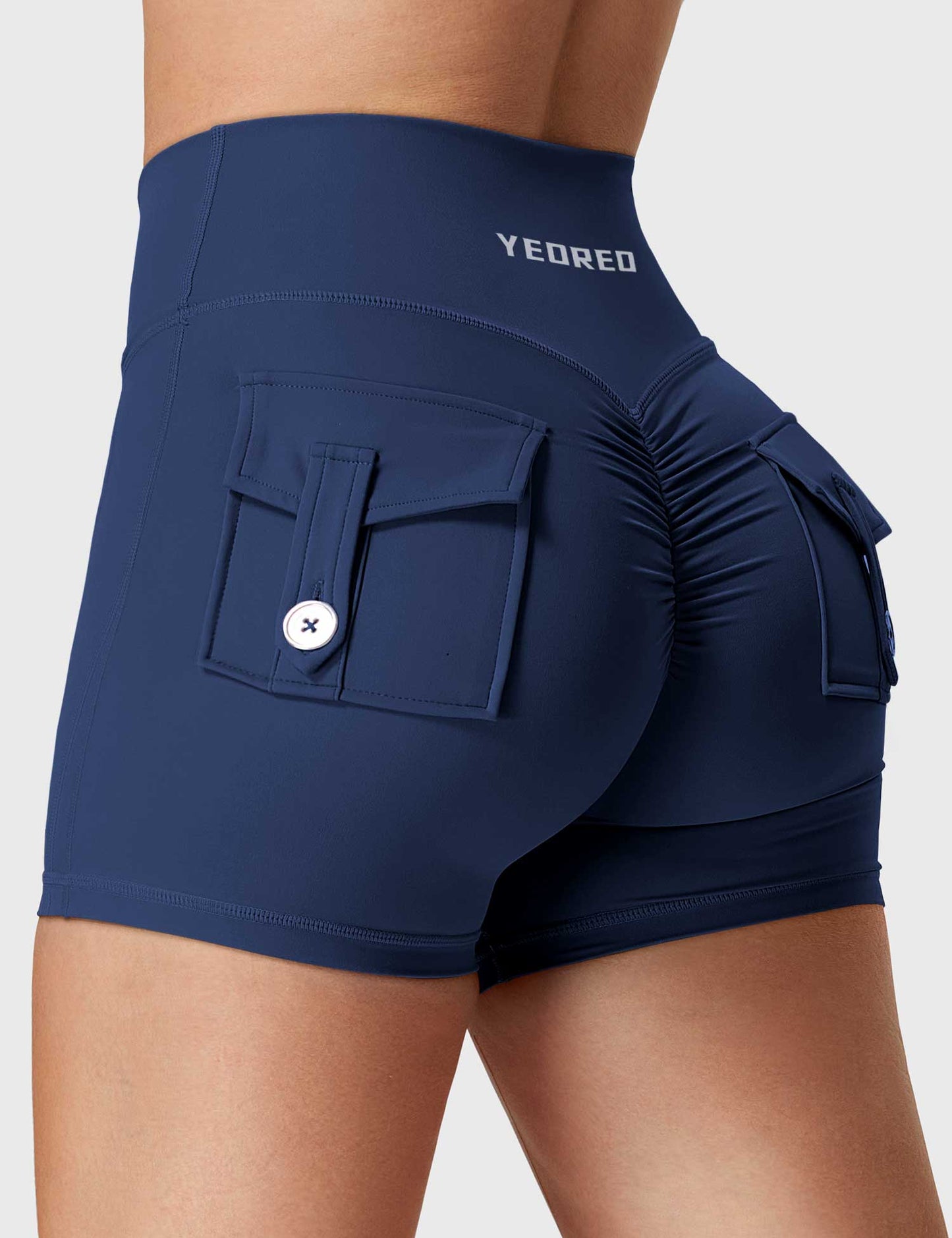 V-waistband Charm Shorts