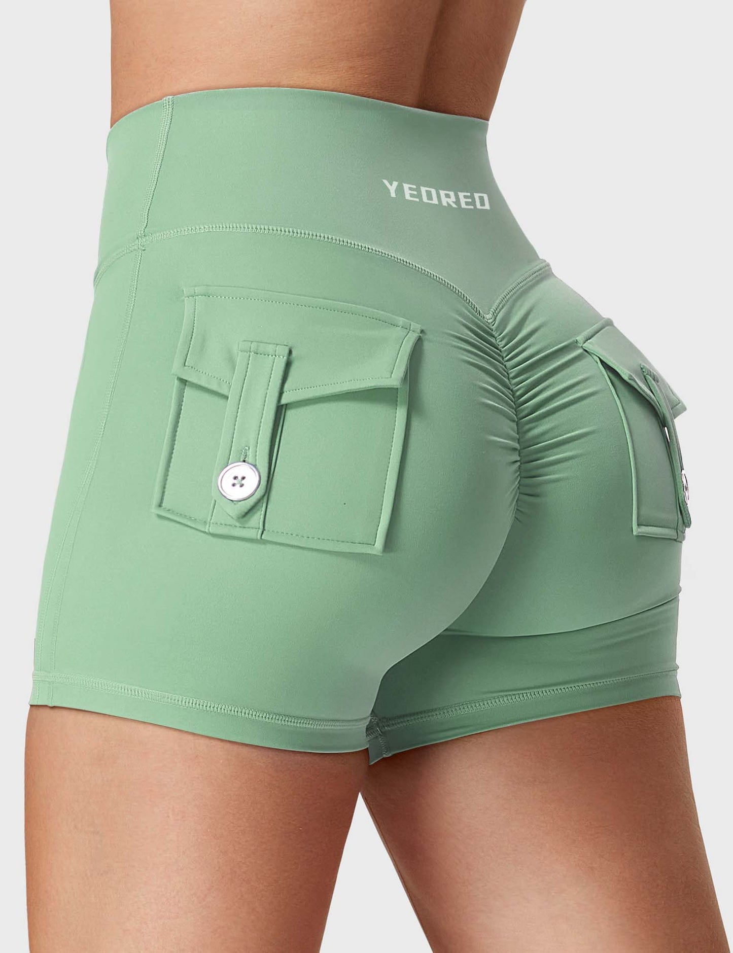 V-waistband Charm Shorts
