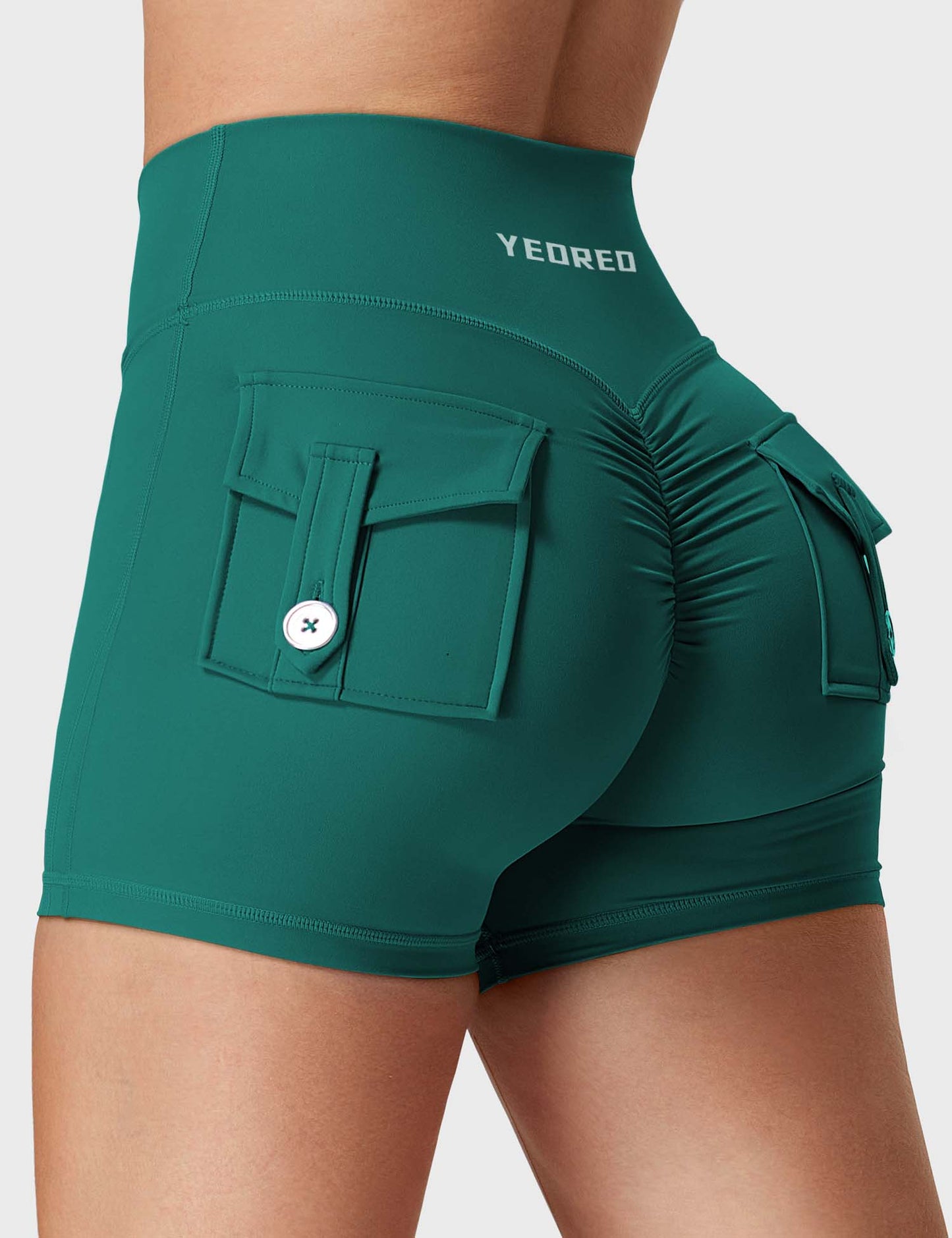 V-waistband Charm Shorts
