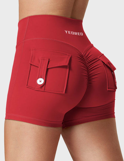 V-waistband Charm Shorts